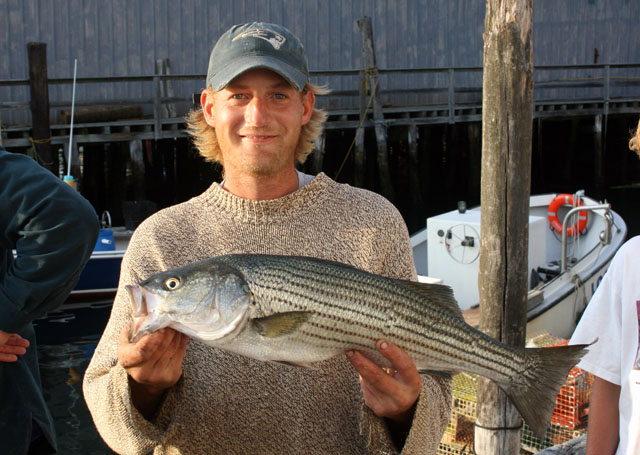 Greg Mittendorf and his 1st place bass